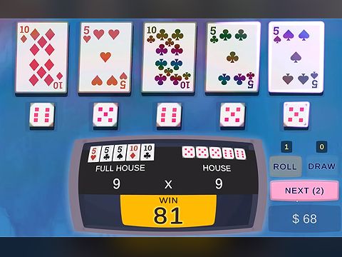 Dice Video Poker (Unity)
